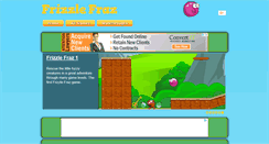 Desktop Screenshot of frizzle-fraz-games.com